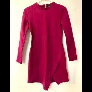 Etiquette Maroon Dress size Medium